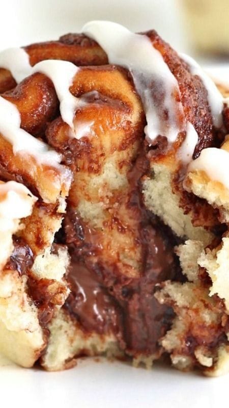 Nutella Cinnamon Rolls