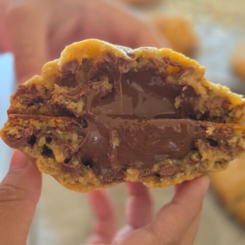 Choco Nutella Cookie Nutella Double-Choco Cookie