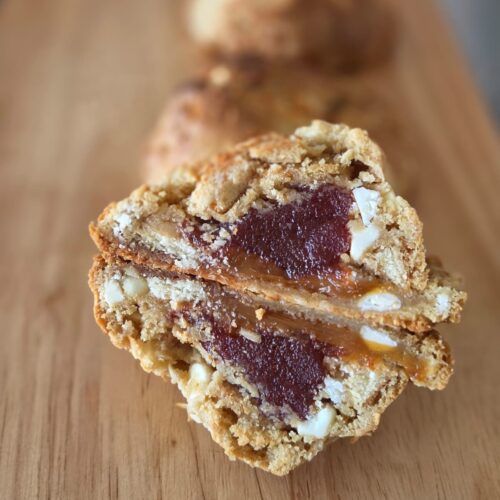Dulce Guava Cookie Tropical Dulce de Leche & Guava Swirl Cookie