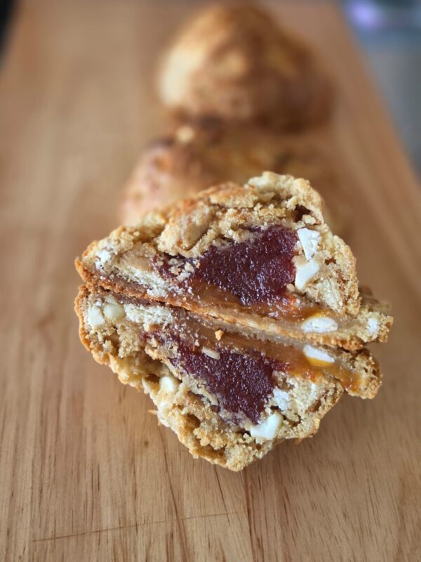 Dulce Guava Cookie Tropical Dulce de Leche & Guava Swirl Cookie